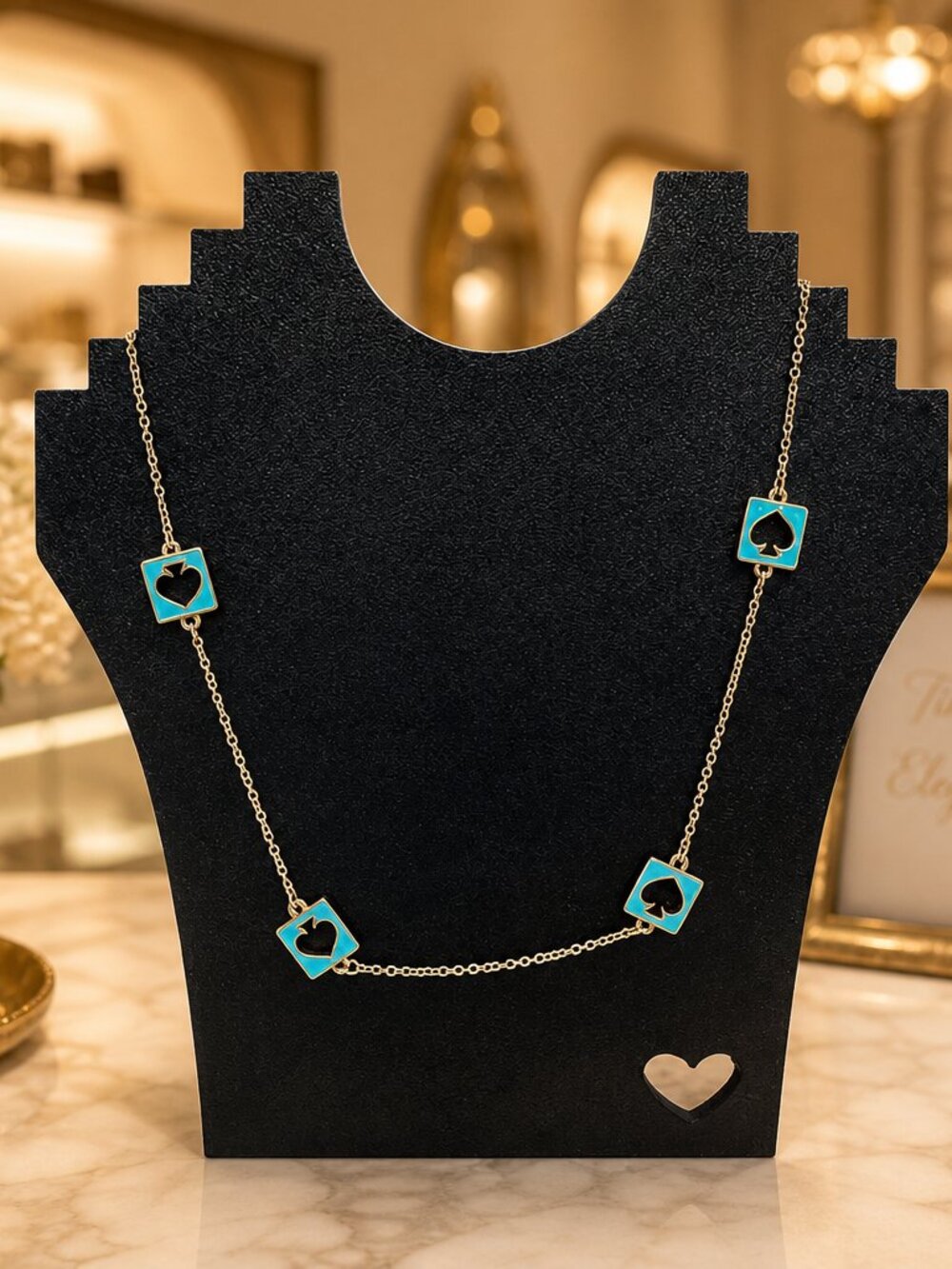 Kate Spade Adriatic Hole Punch Necklace NWT